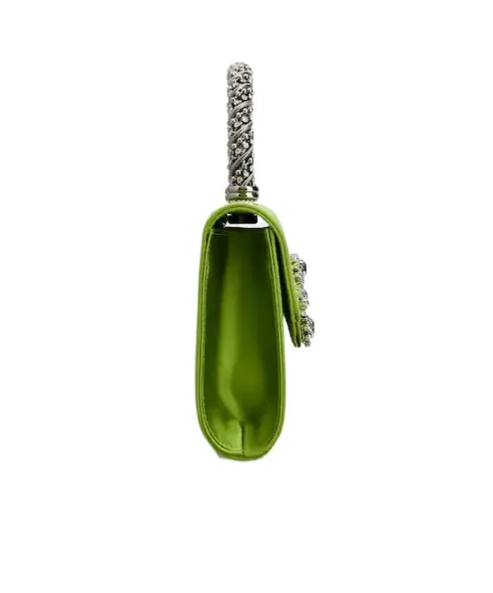 Jewel Efflorescence Mini Bag In Satin