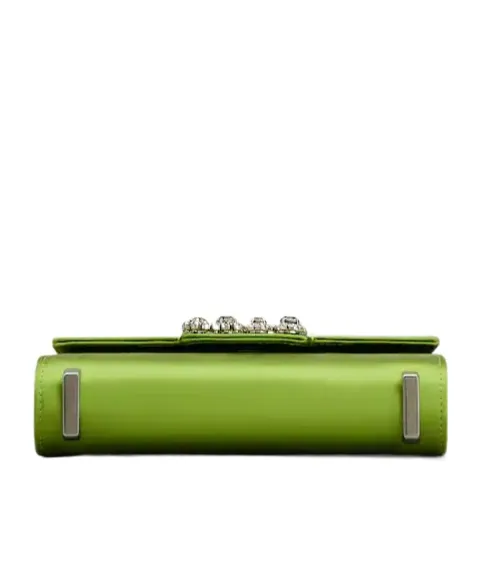 Jewel Efflorescence Mini Bag In Satin