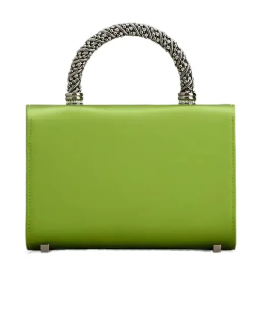 Jewel Efflorescence Mini Bag In Satin