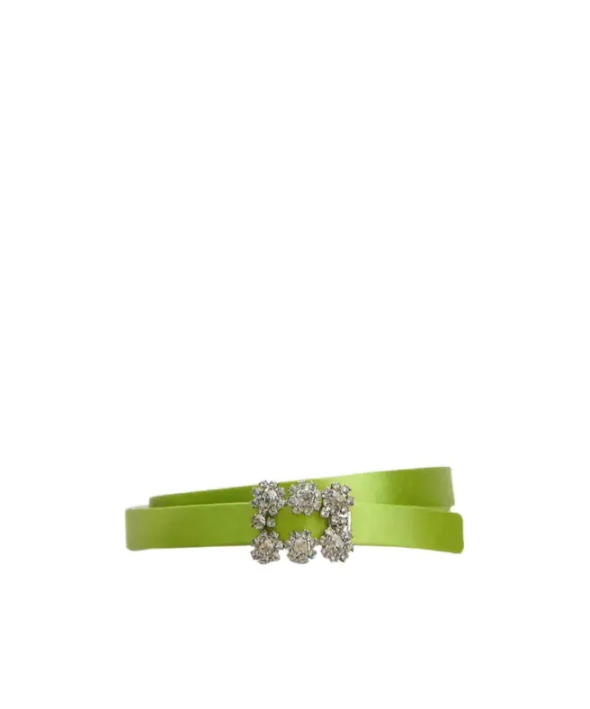 Efflorescence Belt In Satin
