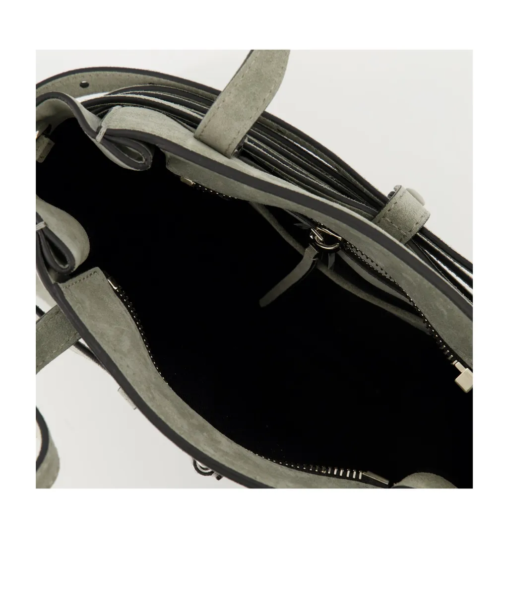 Tie Me Belt-Detail Tote Bag