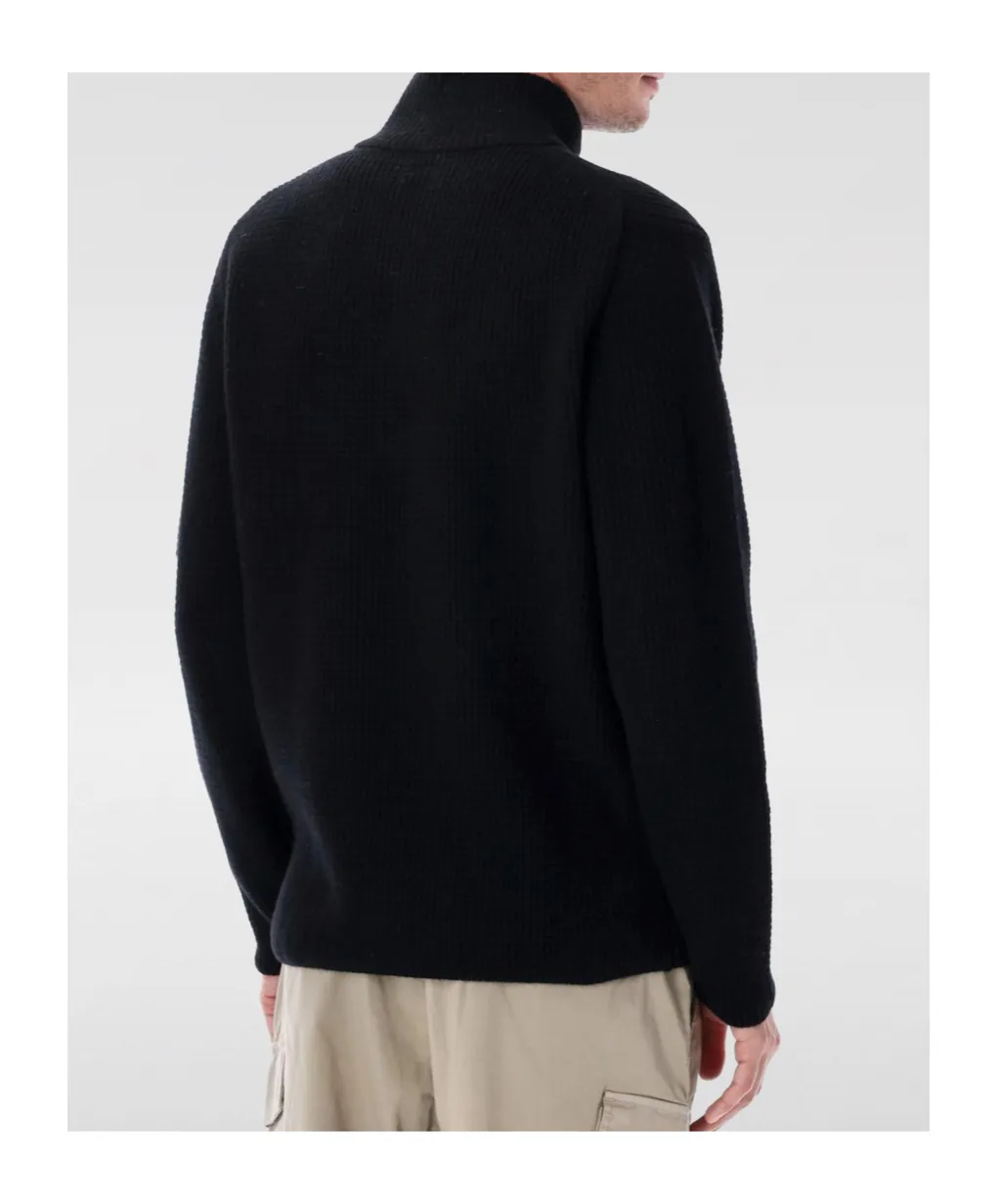 C.P. Company Lens Detail Zip Knitwear