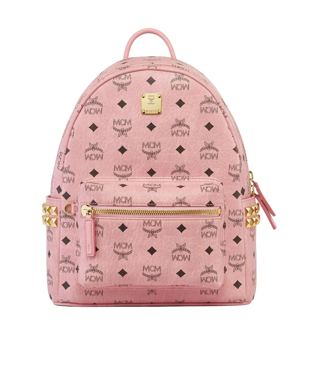 Stark Side Studs Backpack In Visetos