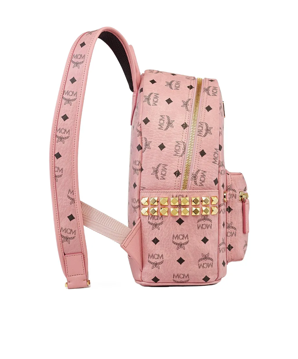 Stark Side Studs Backpack In Visetos
