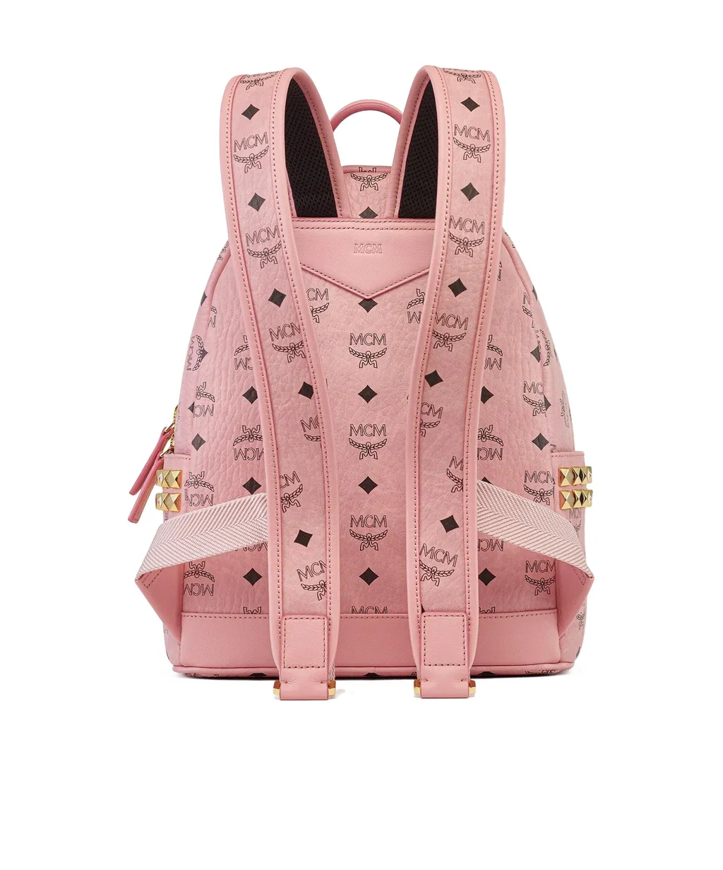 Stark Side Studs Backpack In Visetos