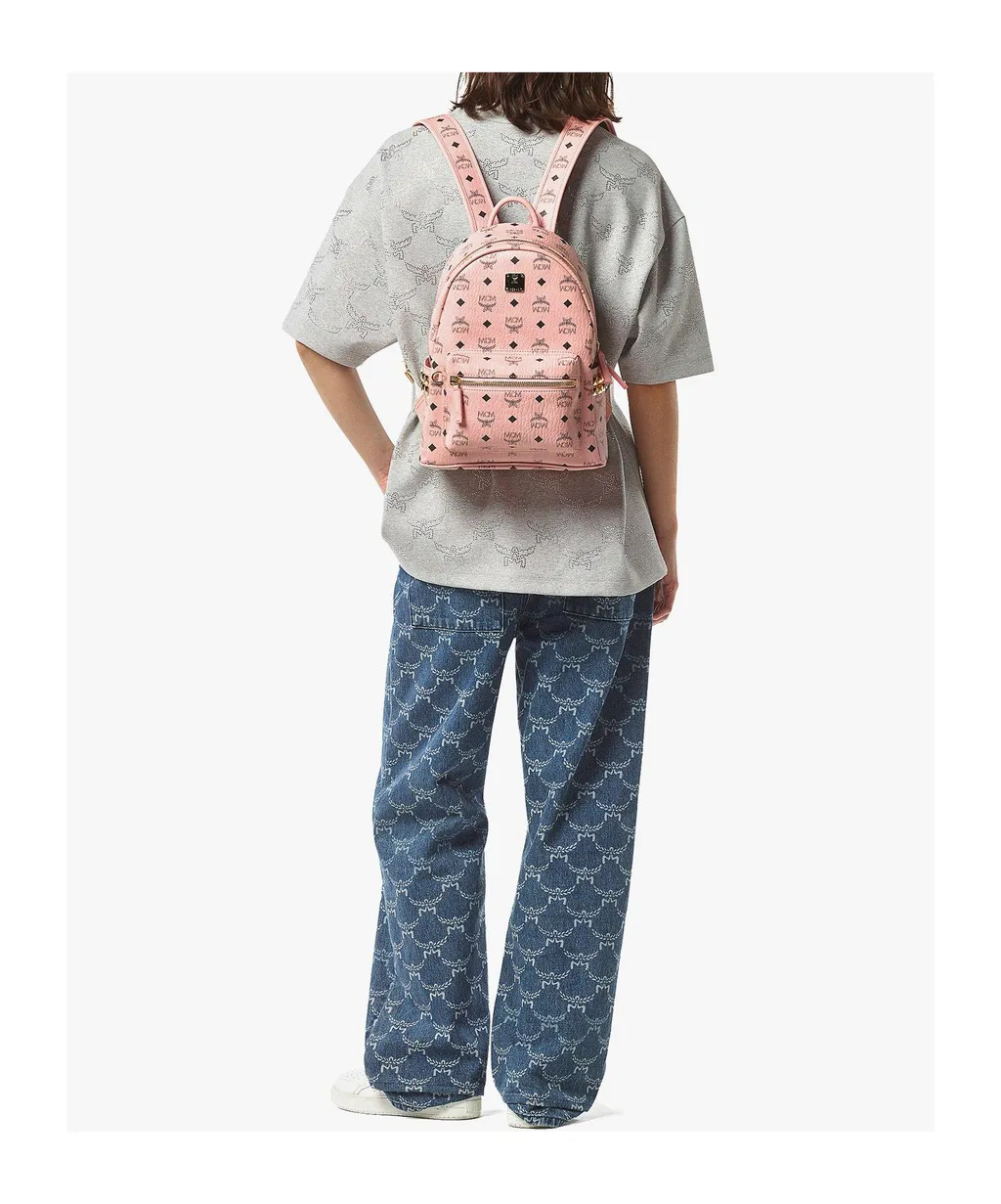 Stark Side Studs Backpack In Visetos