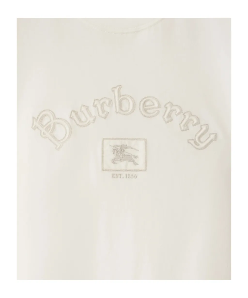 Gothic Logo Cotton T-Shirt