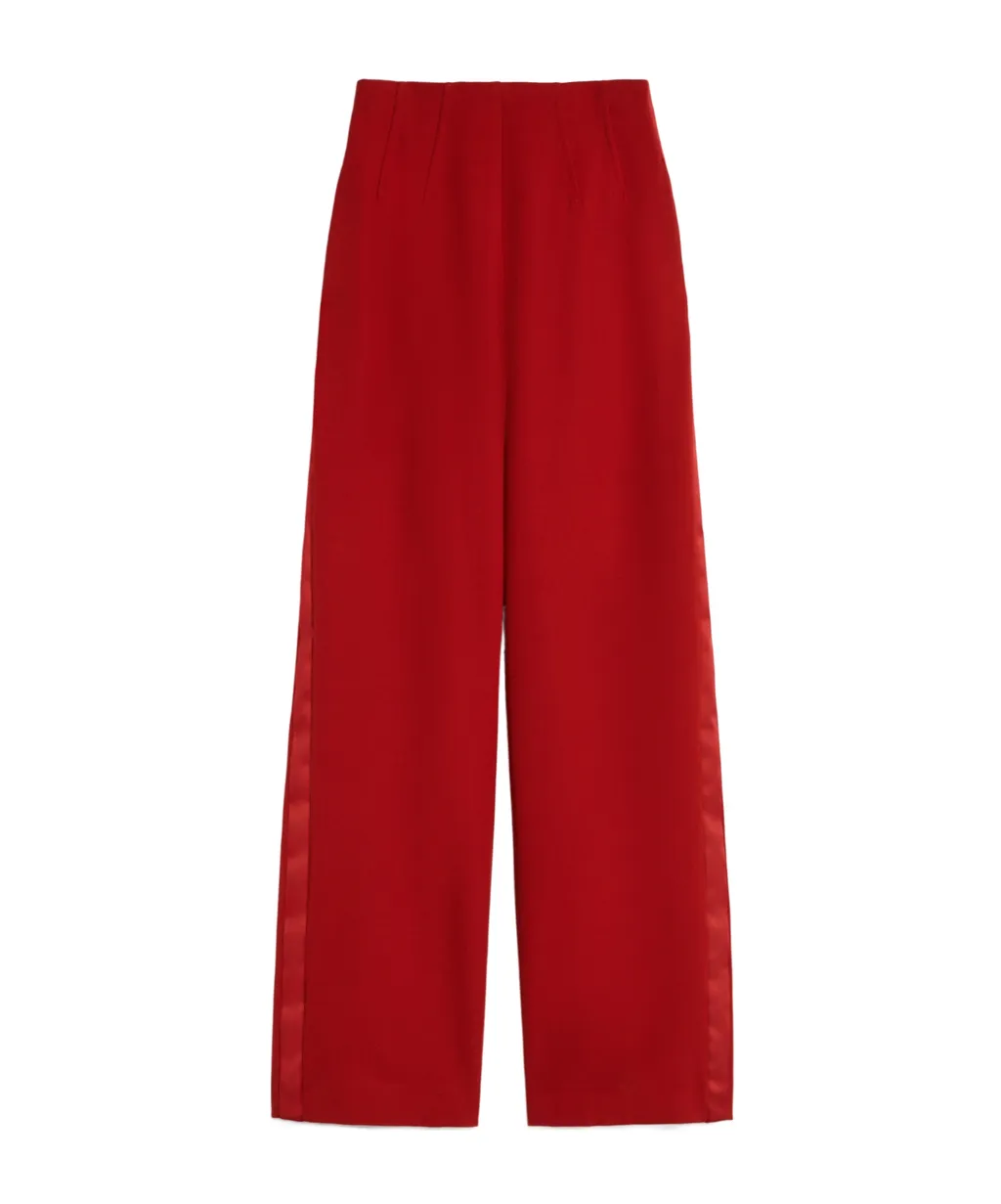 Gabardine Wool Trousers