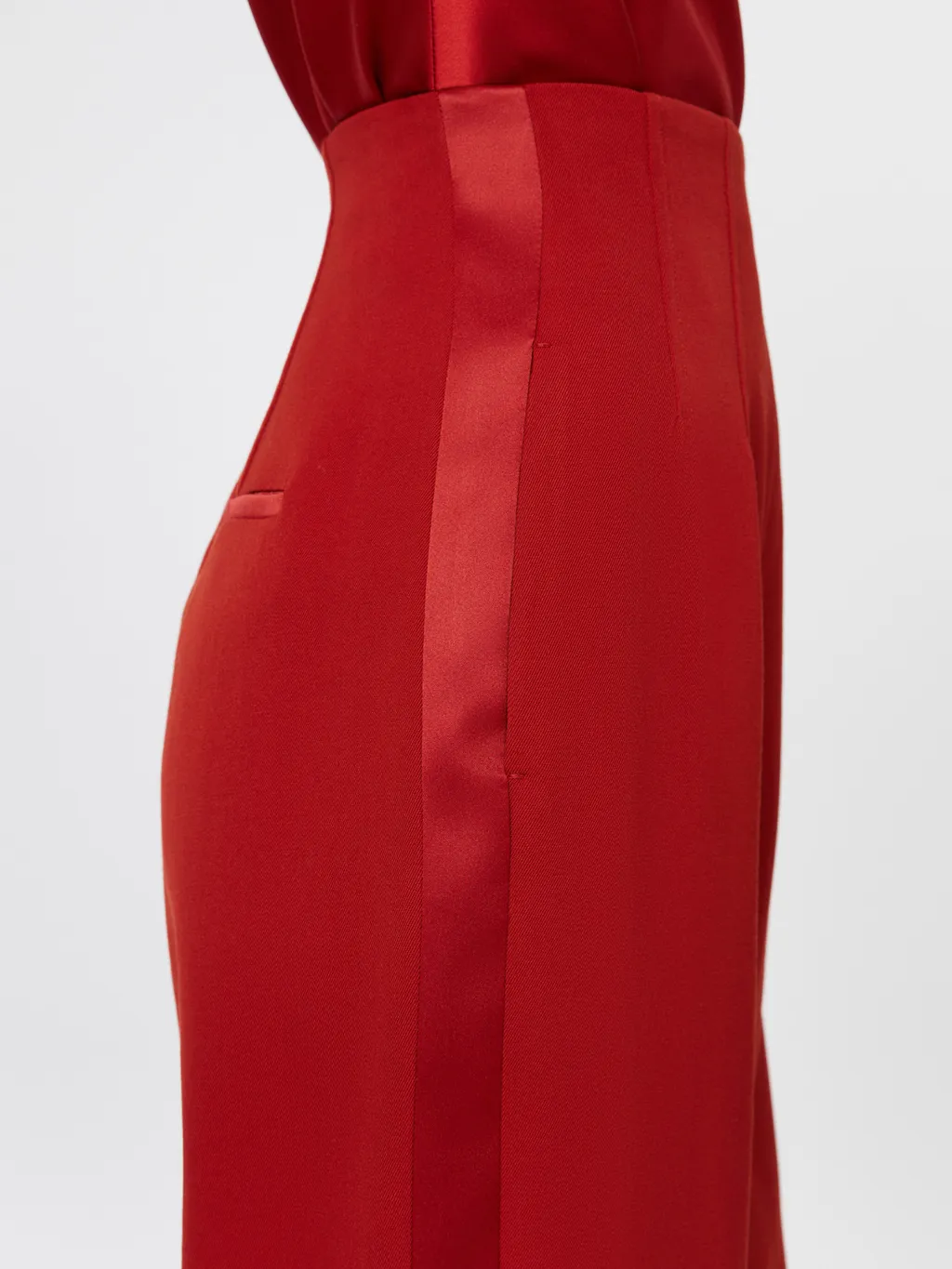 Gabardine Wool Trousers