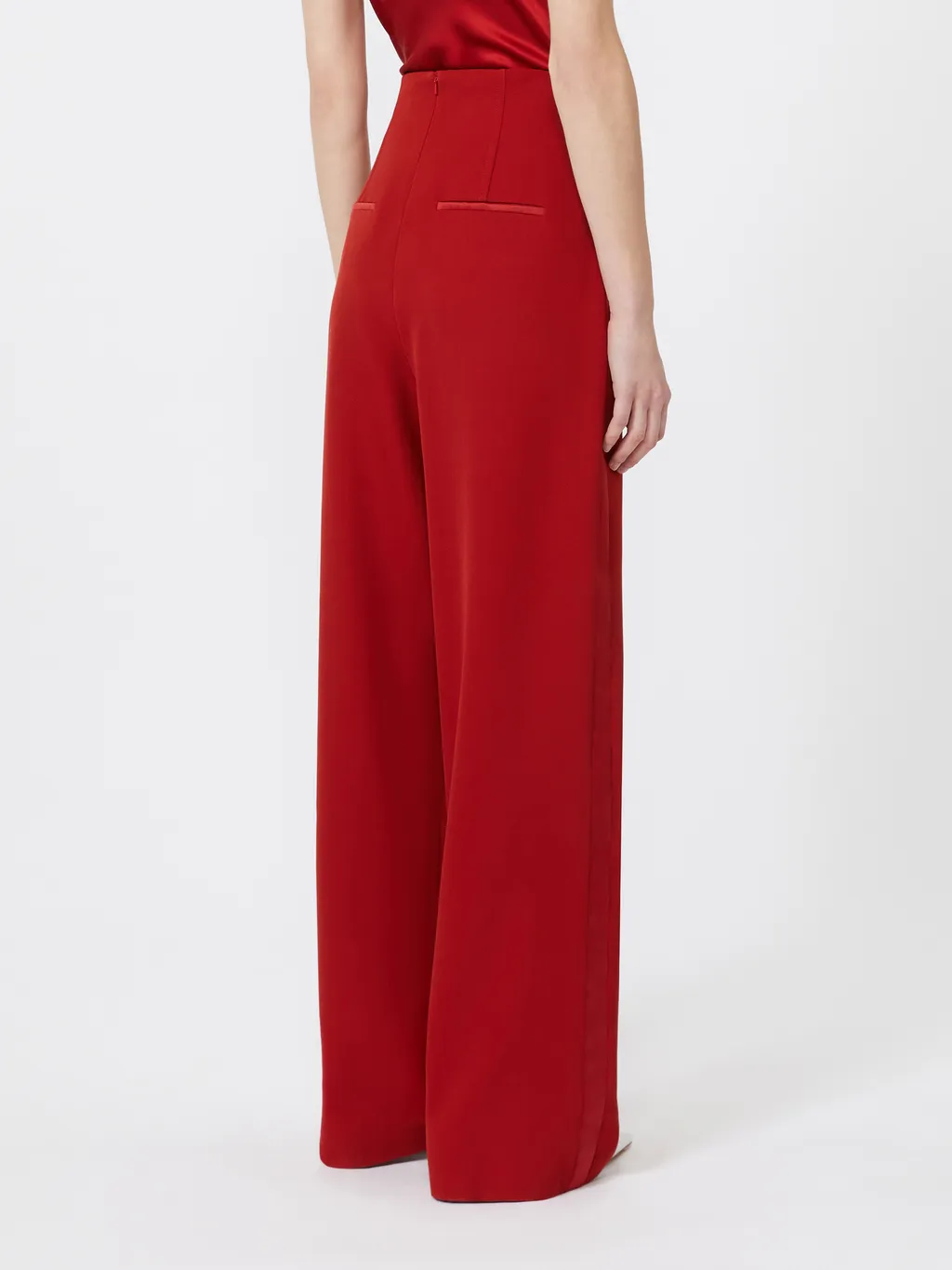 Gabardine Wool Trousers