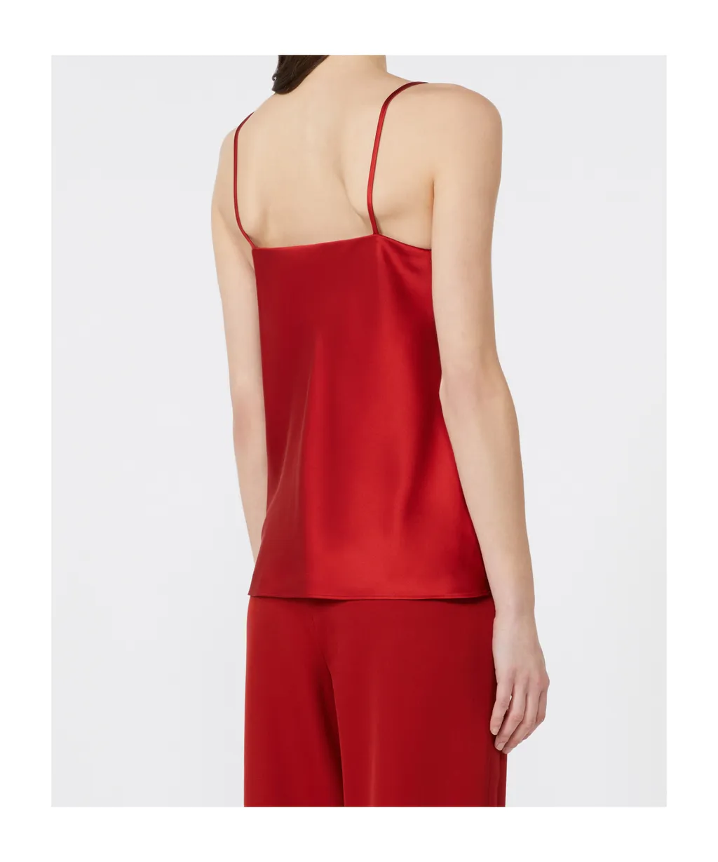 Silk-Satin Top