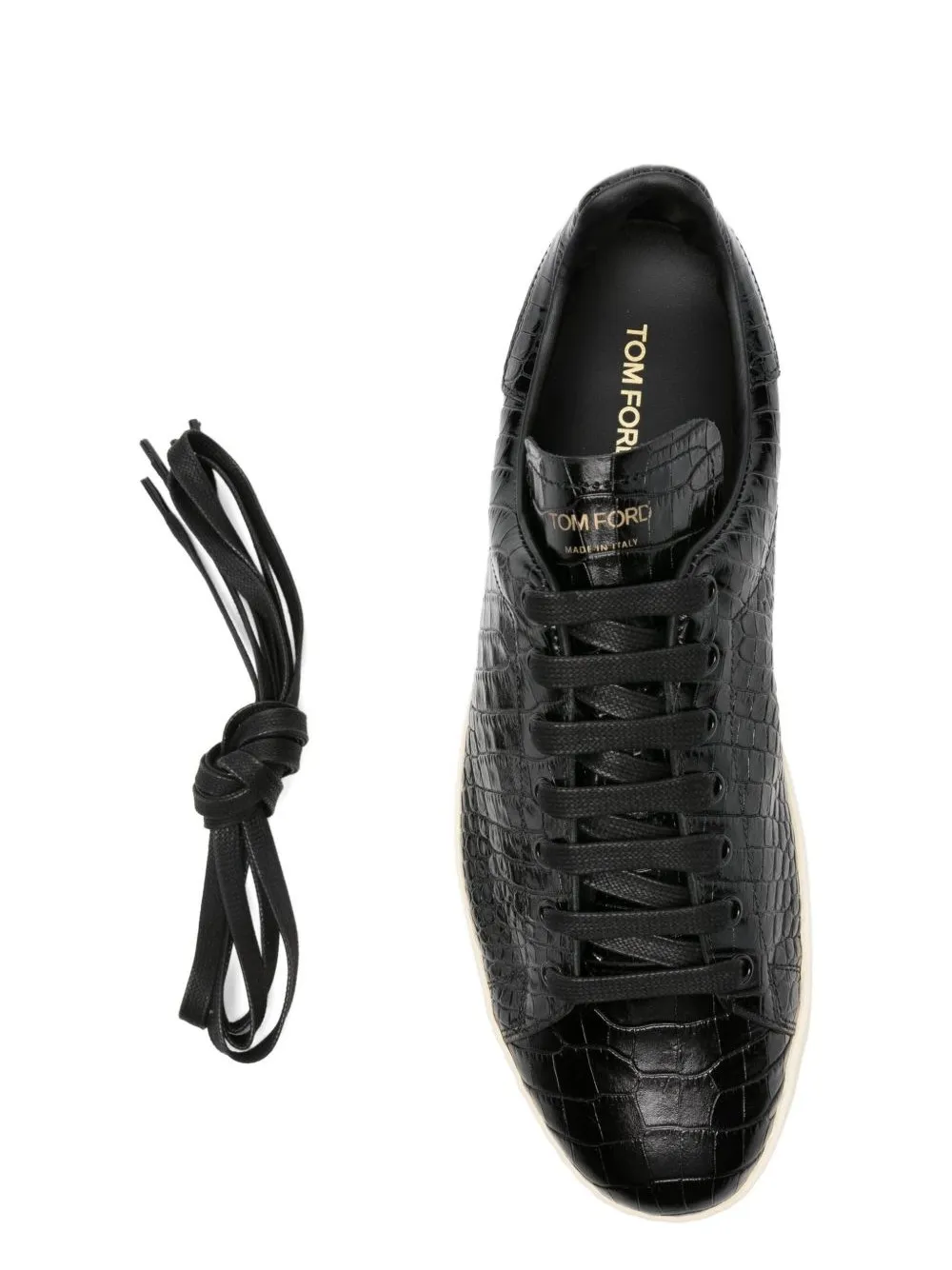 Tom Ford Embossed Low-Top Sneakers