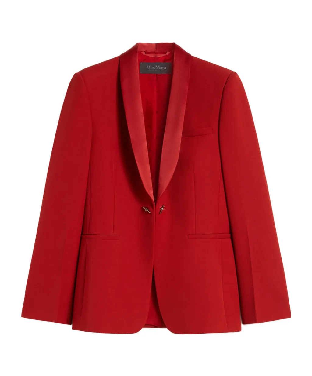 Gabardine Wool Blazer