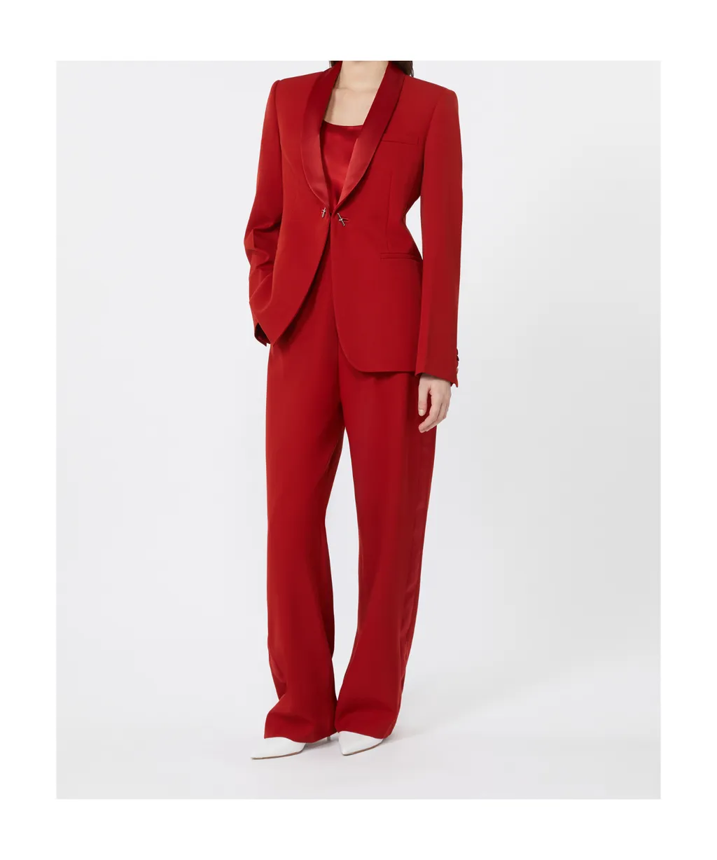 Gabardine Wool Blazer