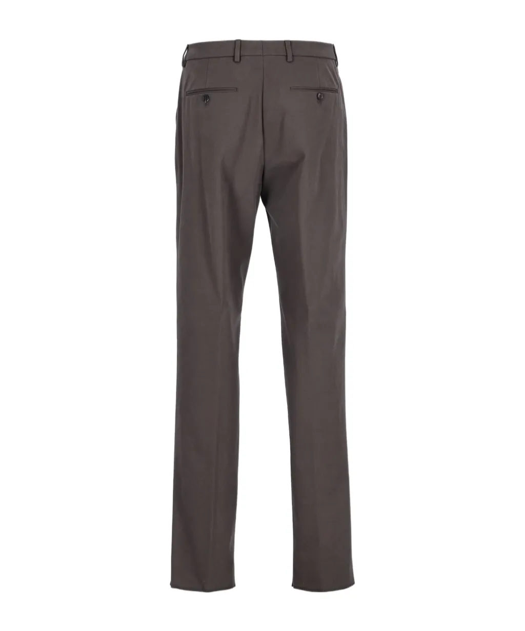 Casual Pants With Belt Loops