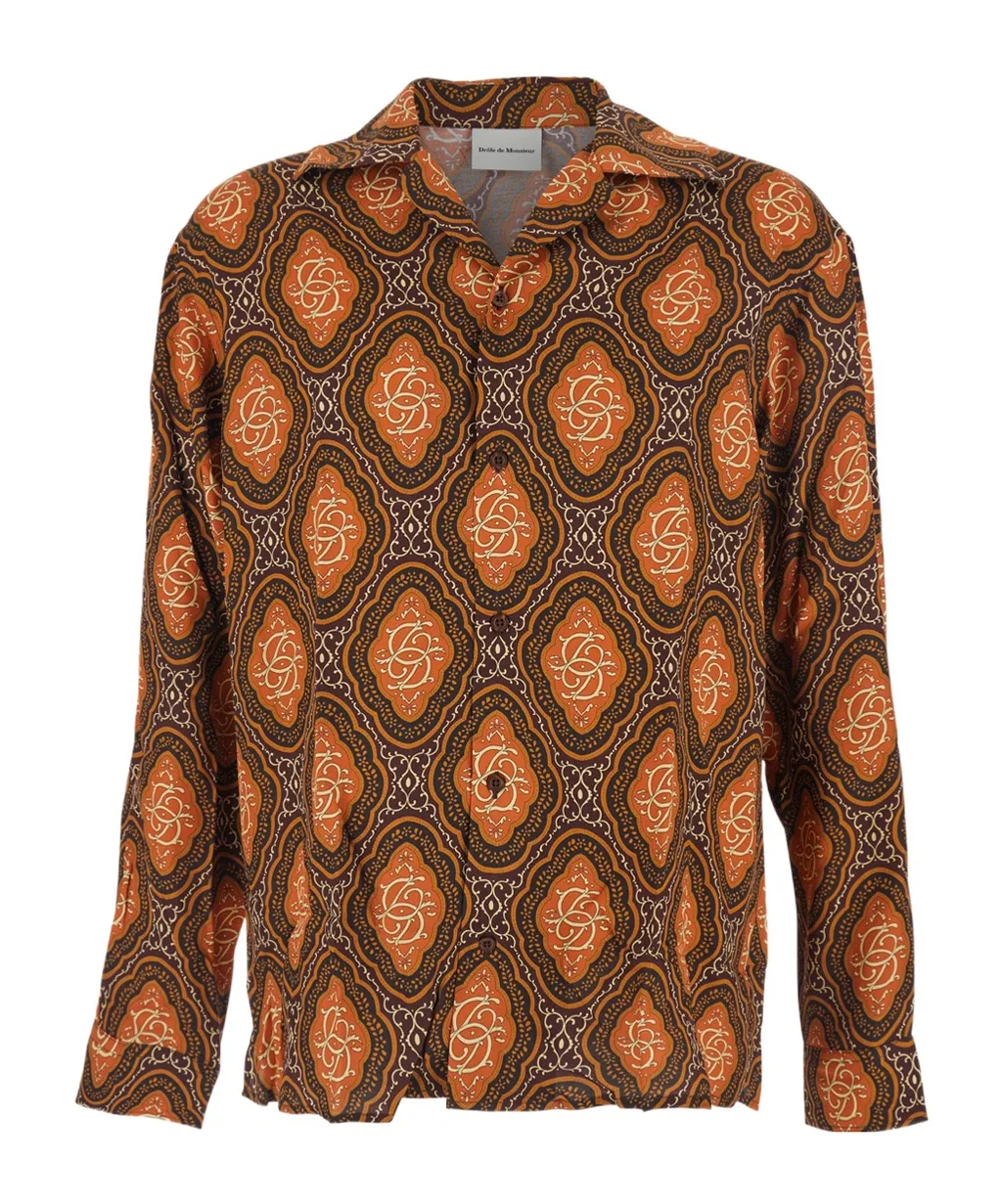 DrÔLe De Monsieur La Chemise MÉDaillon Shirt
