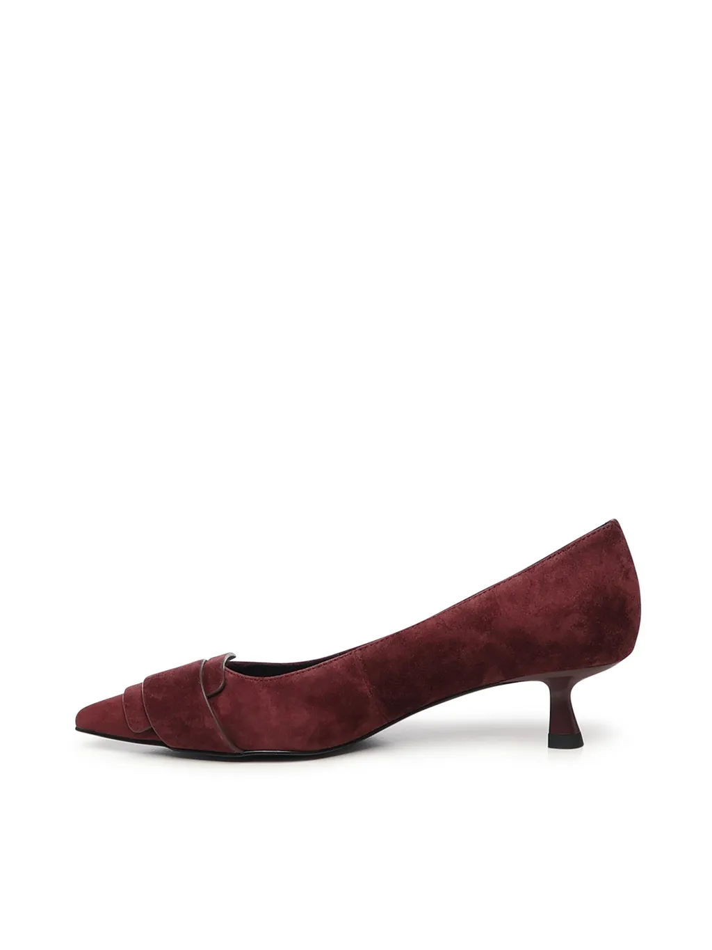 Bibi Lou Suede Pointed-Toe Pumps
