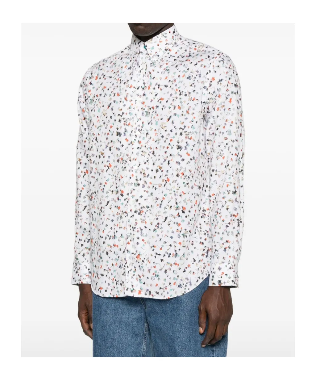 Floral-Print Shirt
