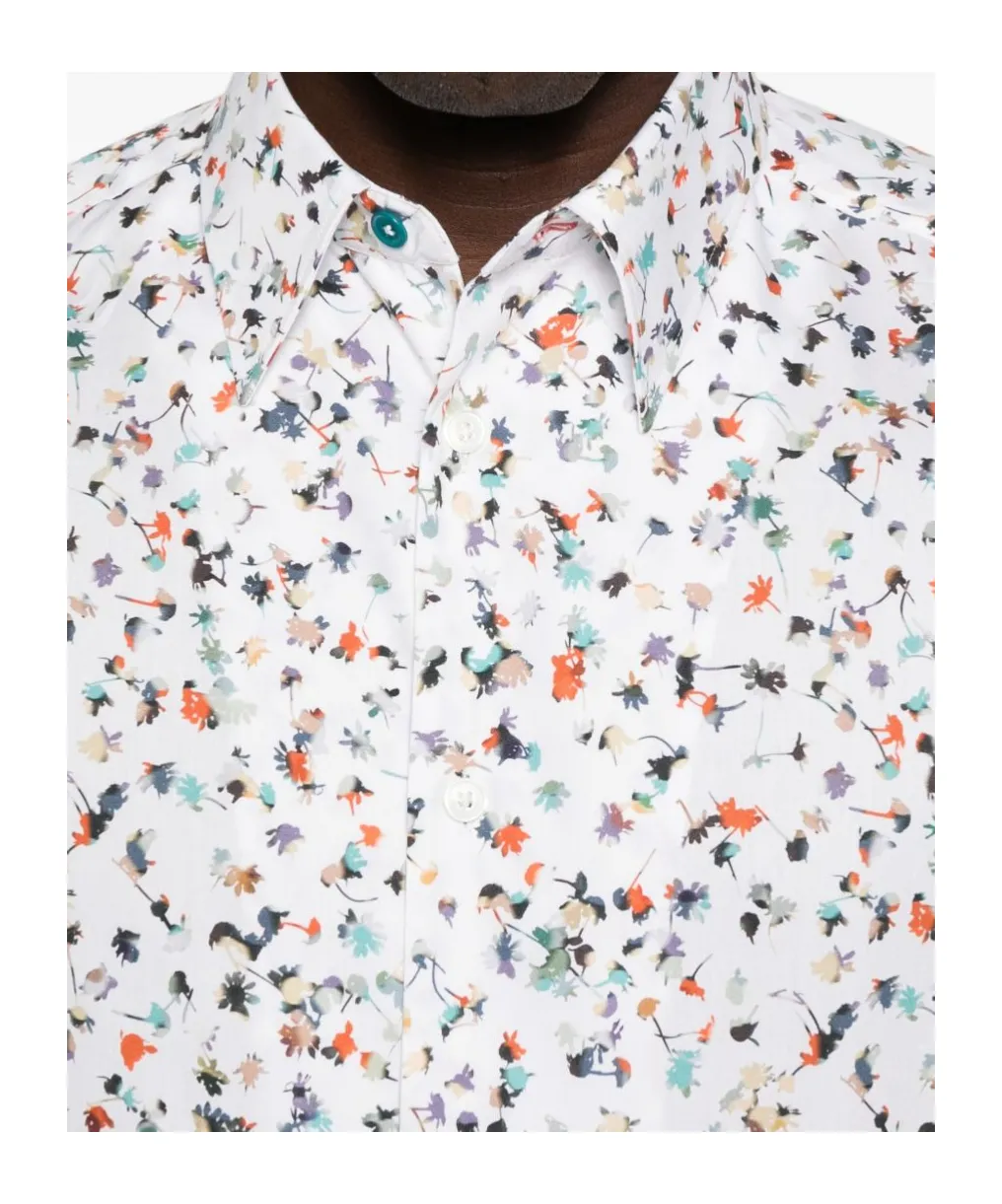 Floral-Print Shirt