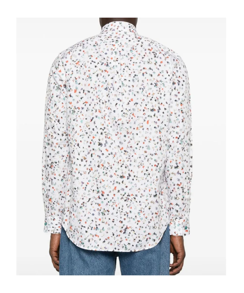 Floral-Print Shirt