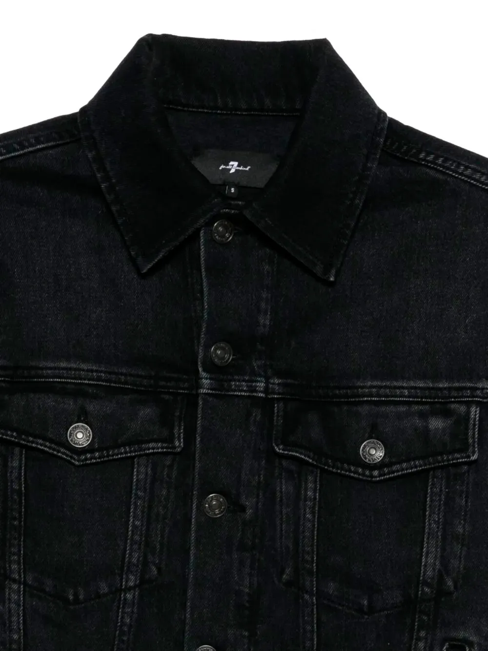 7 For All Mankind Twisted Crystal Jacket