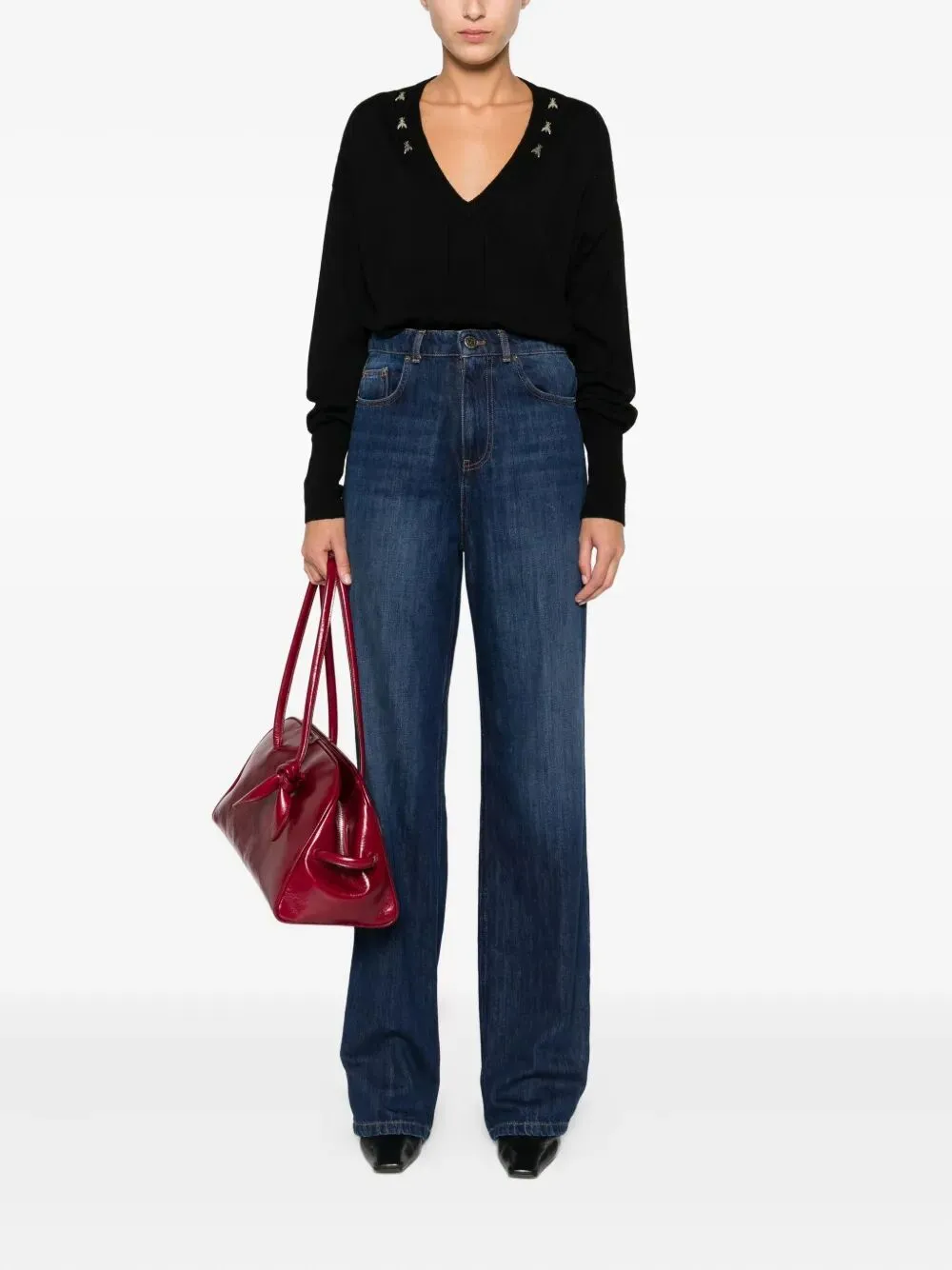 Twinset Wide-Leg Jeans
