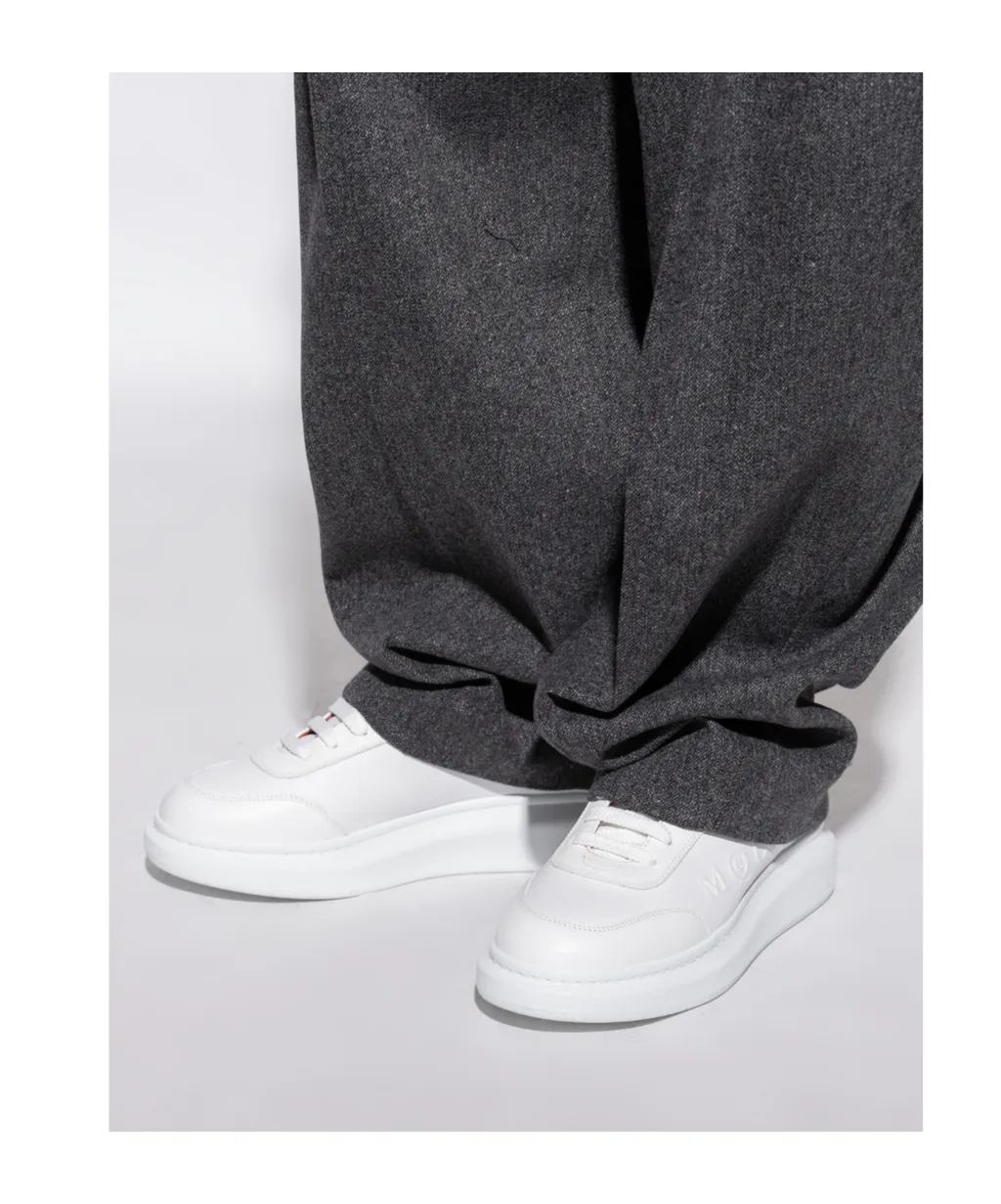 Alexander Mcqueen Oversized Logo Embossed Sneakers