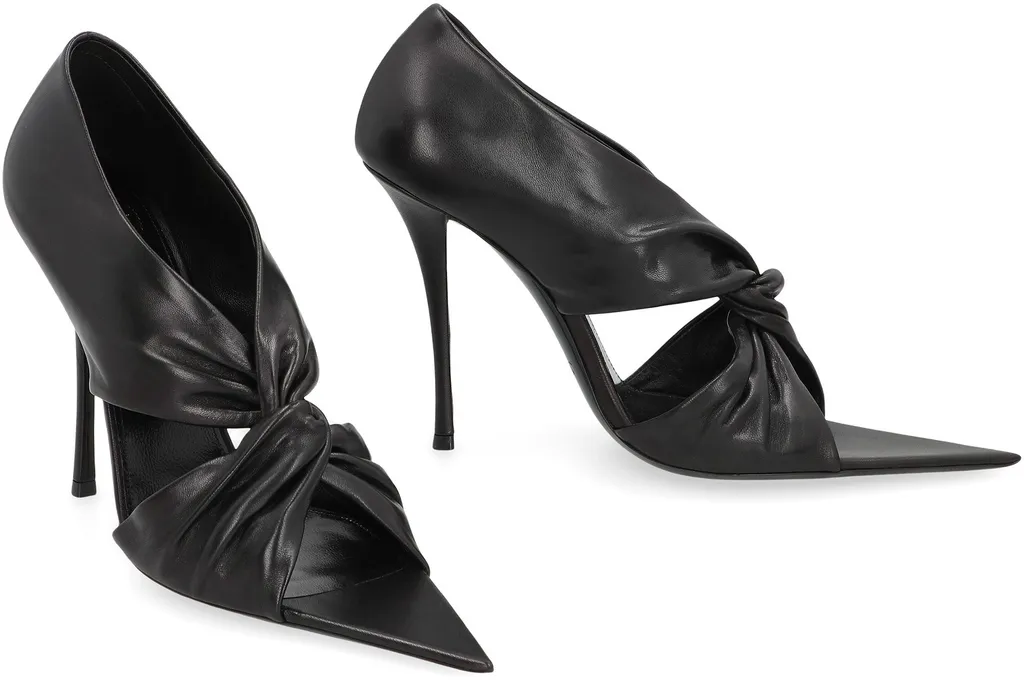 Saint Laurent Giannutri Pointed Toe Sandals