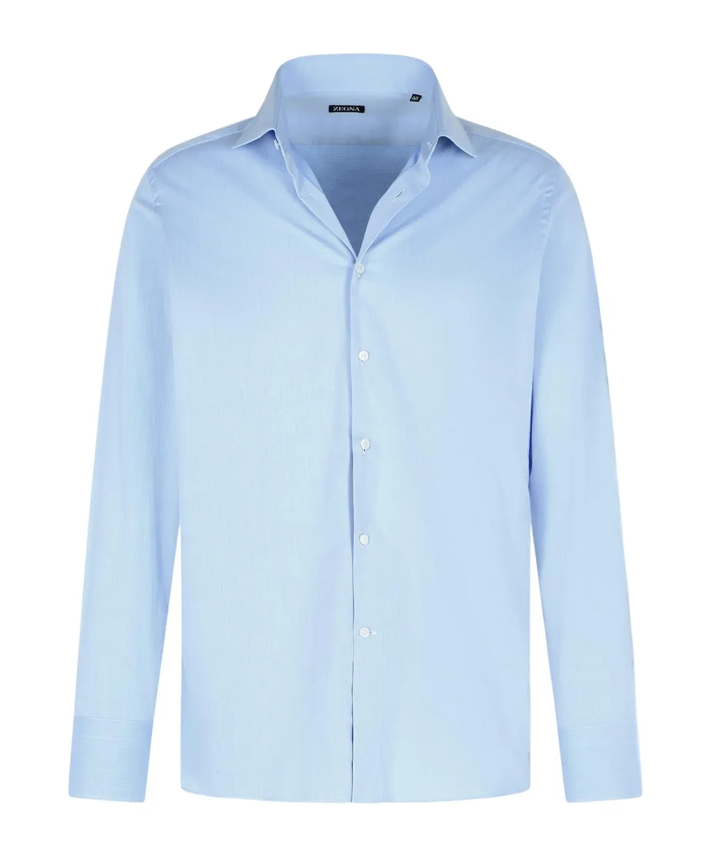 Zegna Long Sleeved Buttoned Shirt