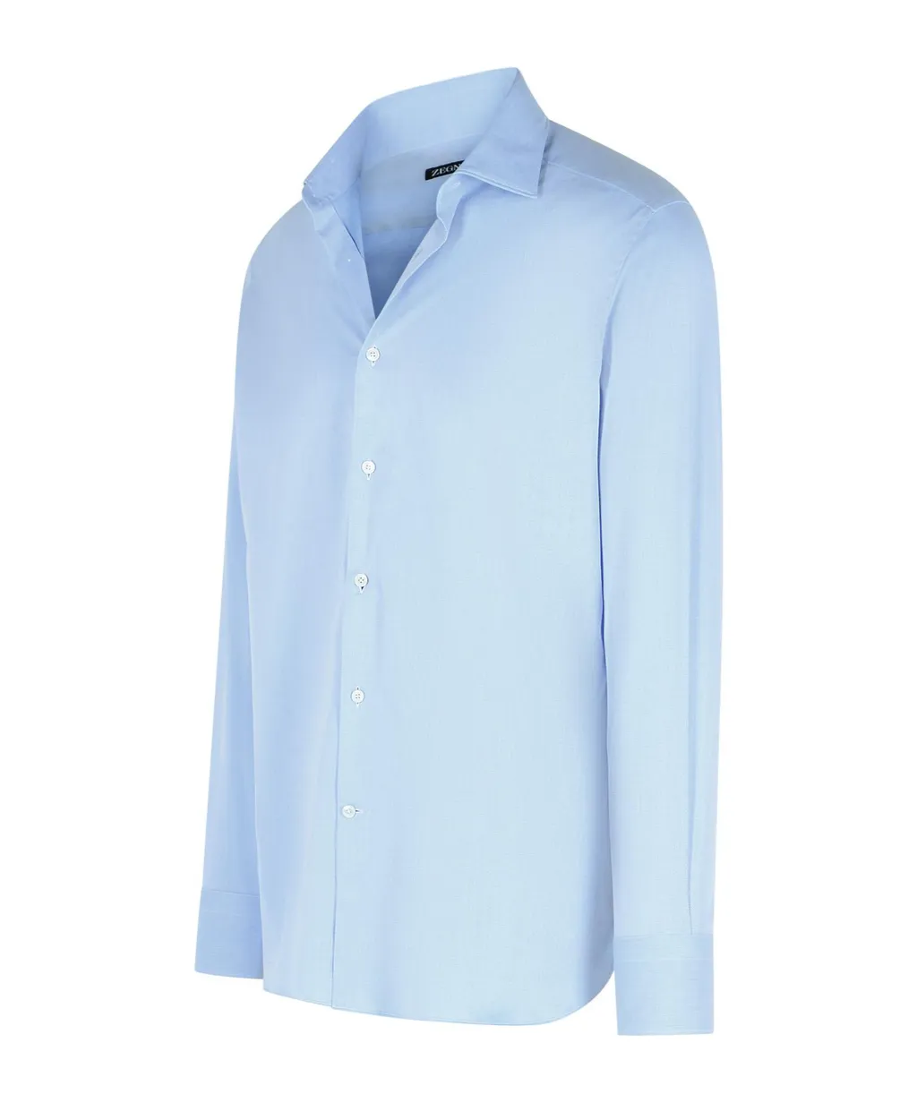 Zegna Long Sleeved Buttoned Shirt