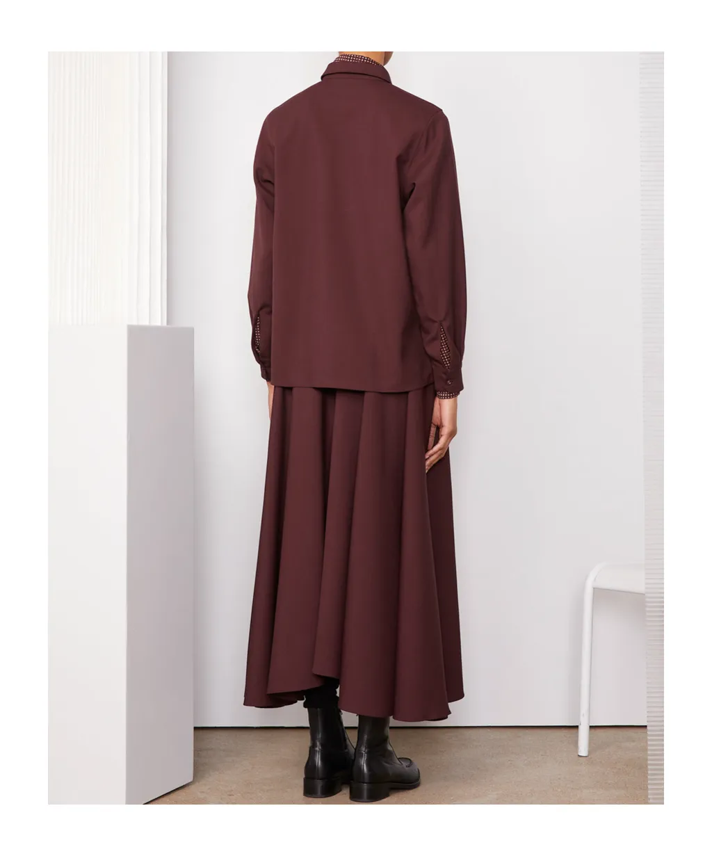 Button-Down Long-Sleeved Shirt