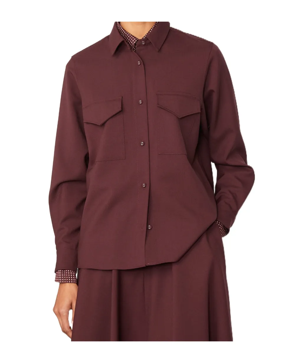 Button-Down Long-Sleeved Shirt