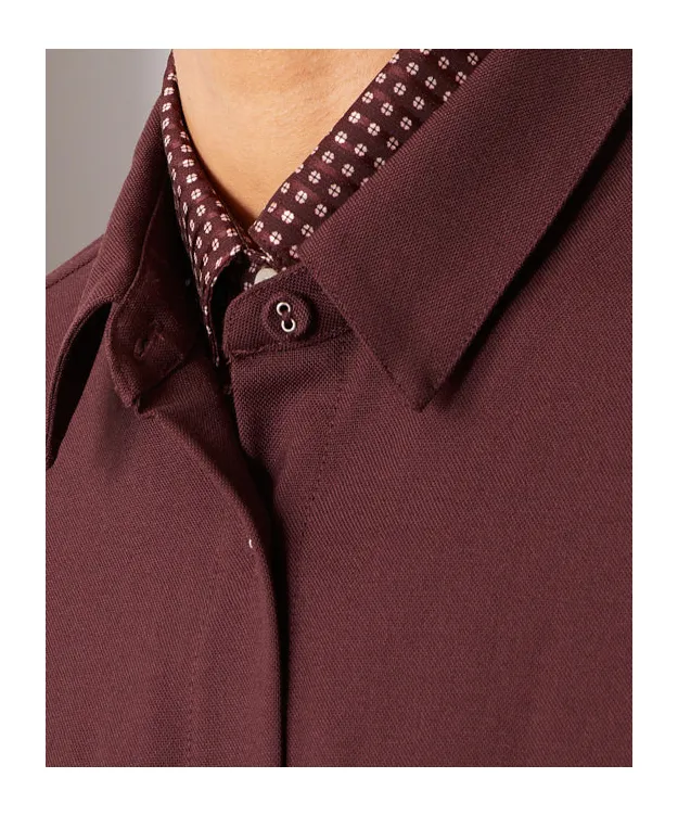 Button-Down Long-Sleeved Shirt