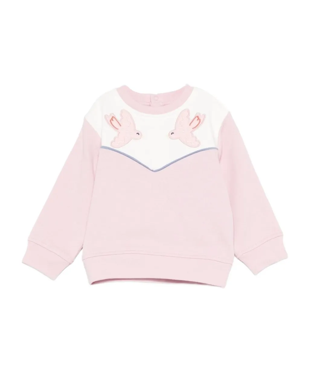 Bird-Appliqué Sweatshirt