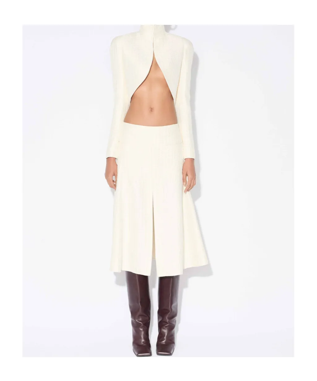 Alaa Slit Skirt