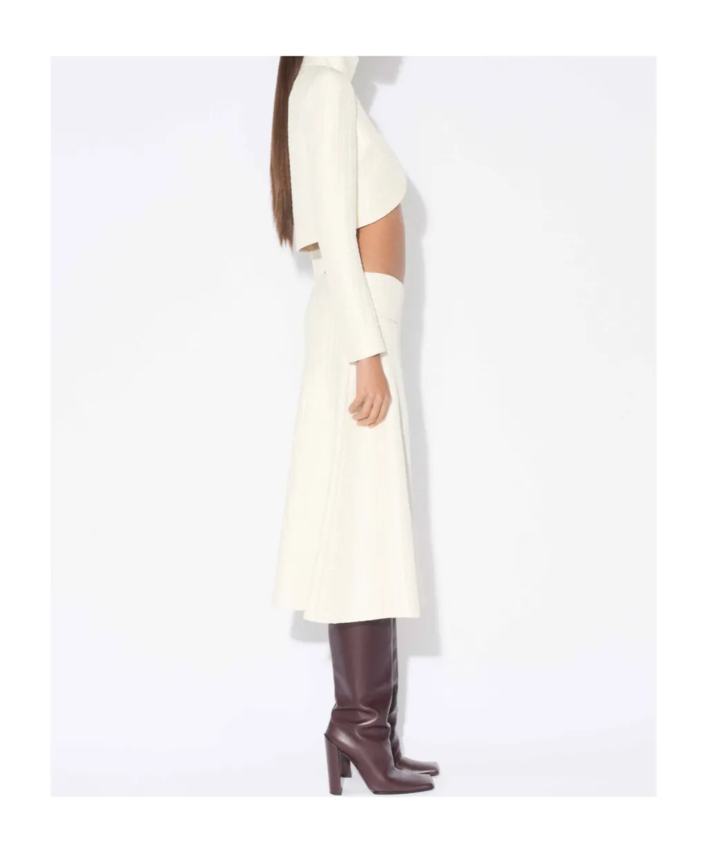 Alaa Slit Skirt