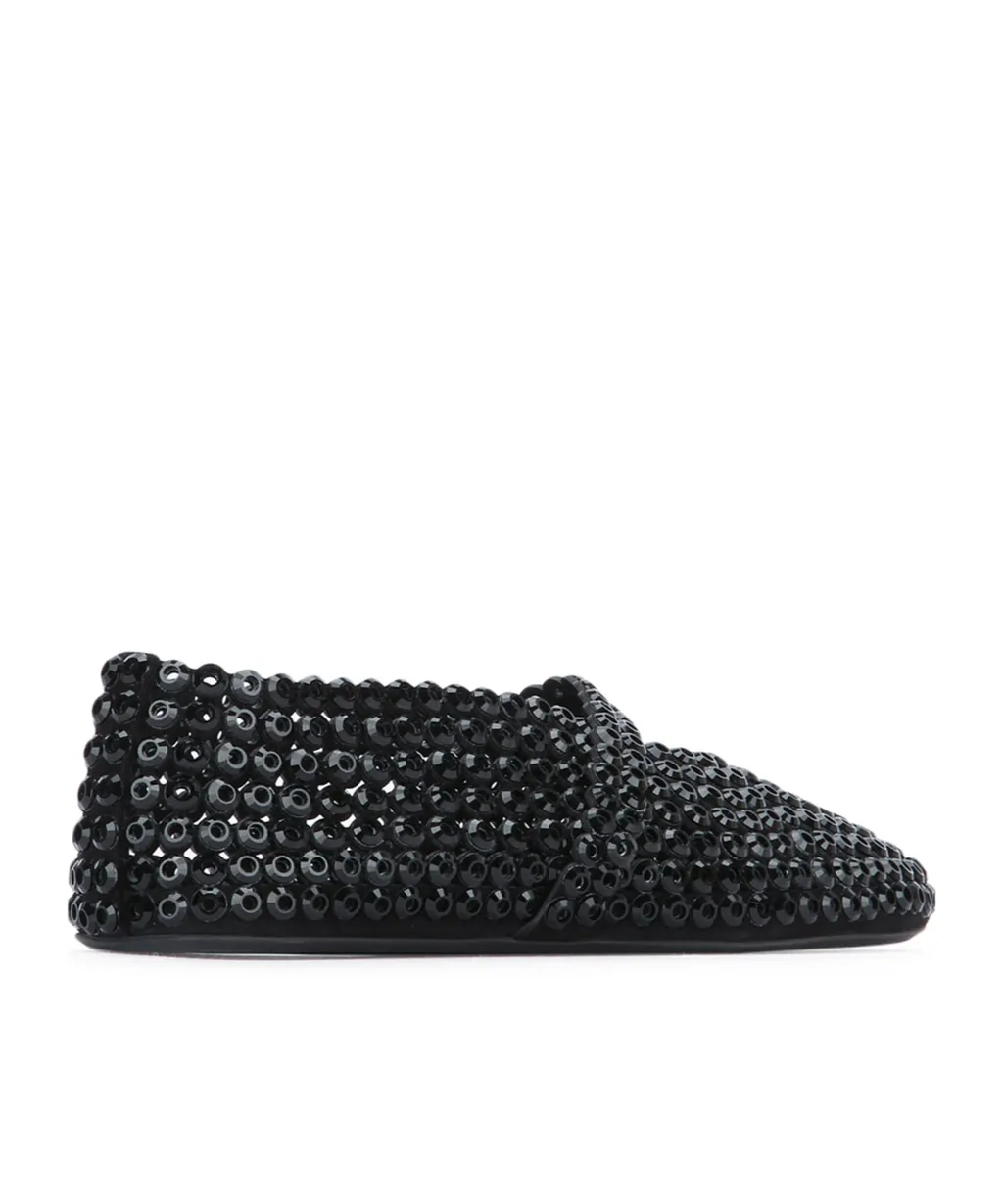 AlaÏA Embellished Ballet Flat Shoes