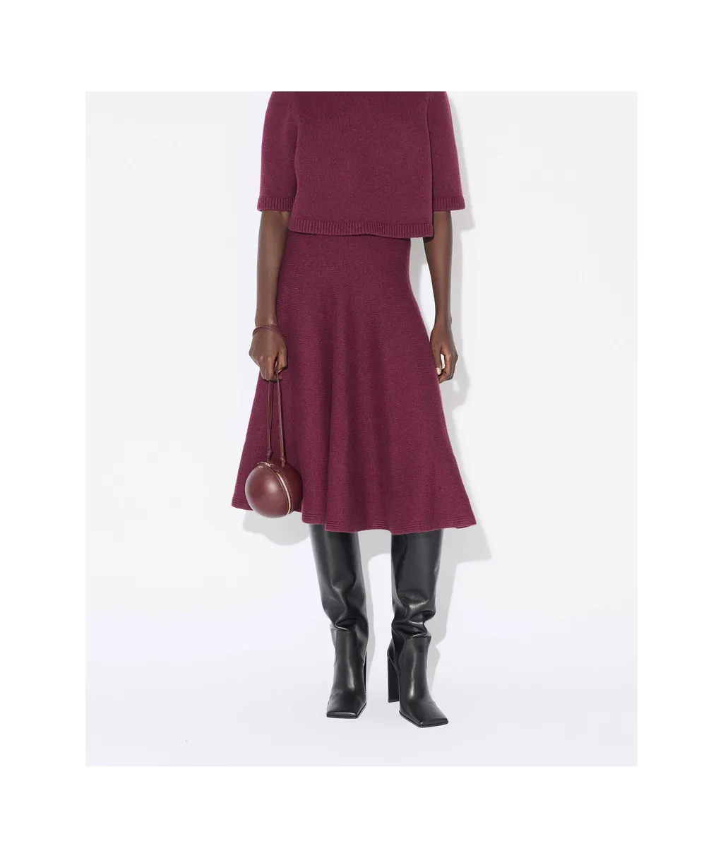 AlaÏA Knit Flare Skirt