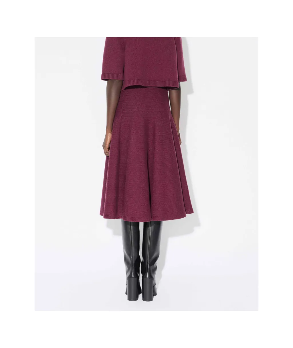 AlaÏA Knit Flare Skirt