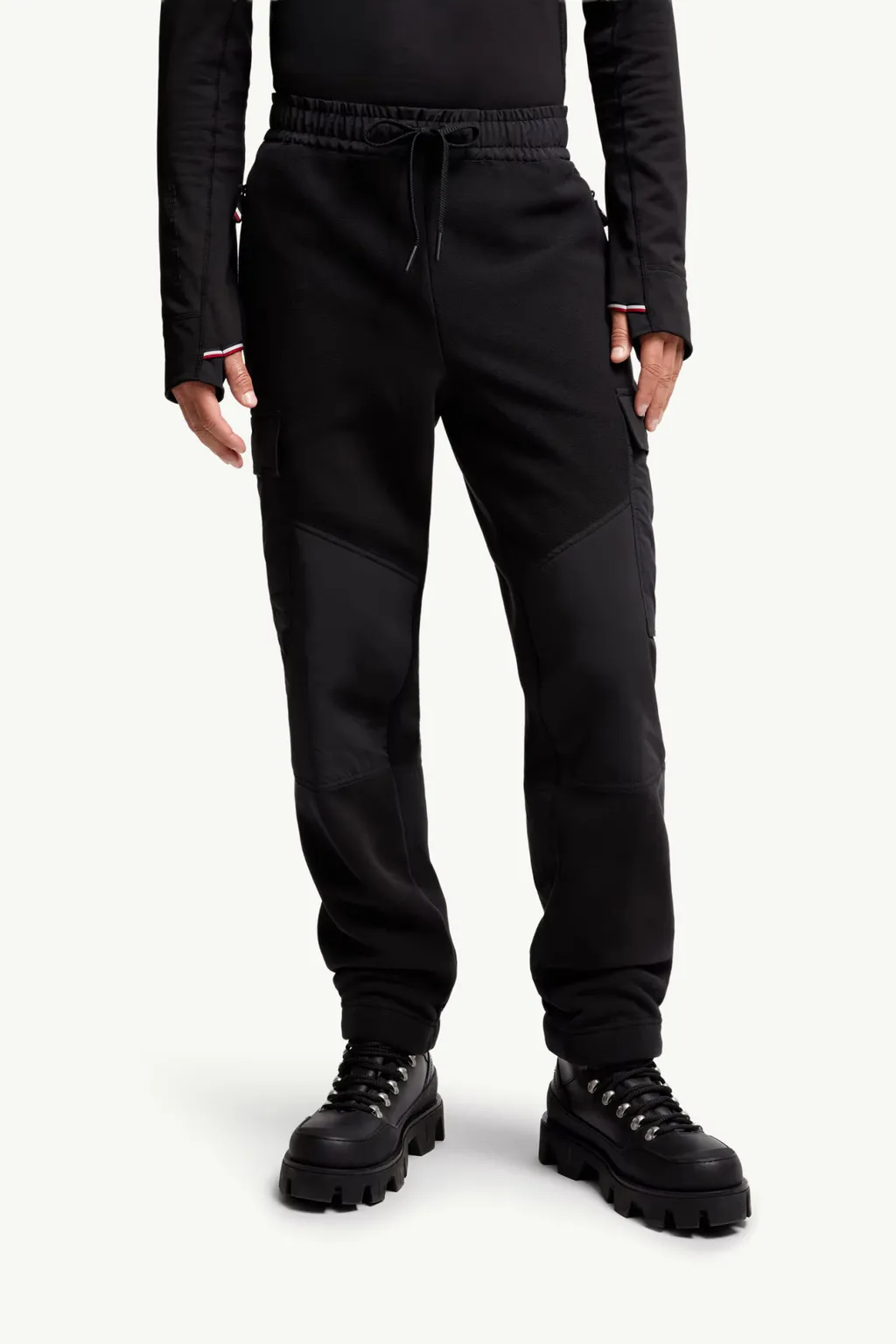 Moncler Grenoble Logo Embroidered Drawstring Pants