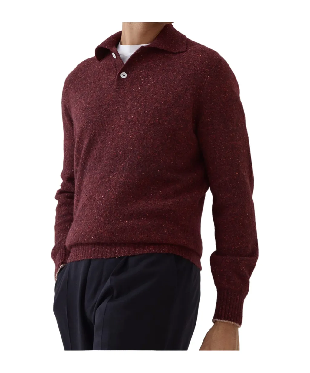 MÉLange-Effect Polo Shirt