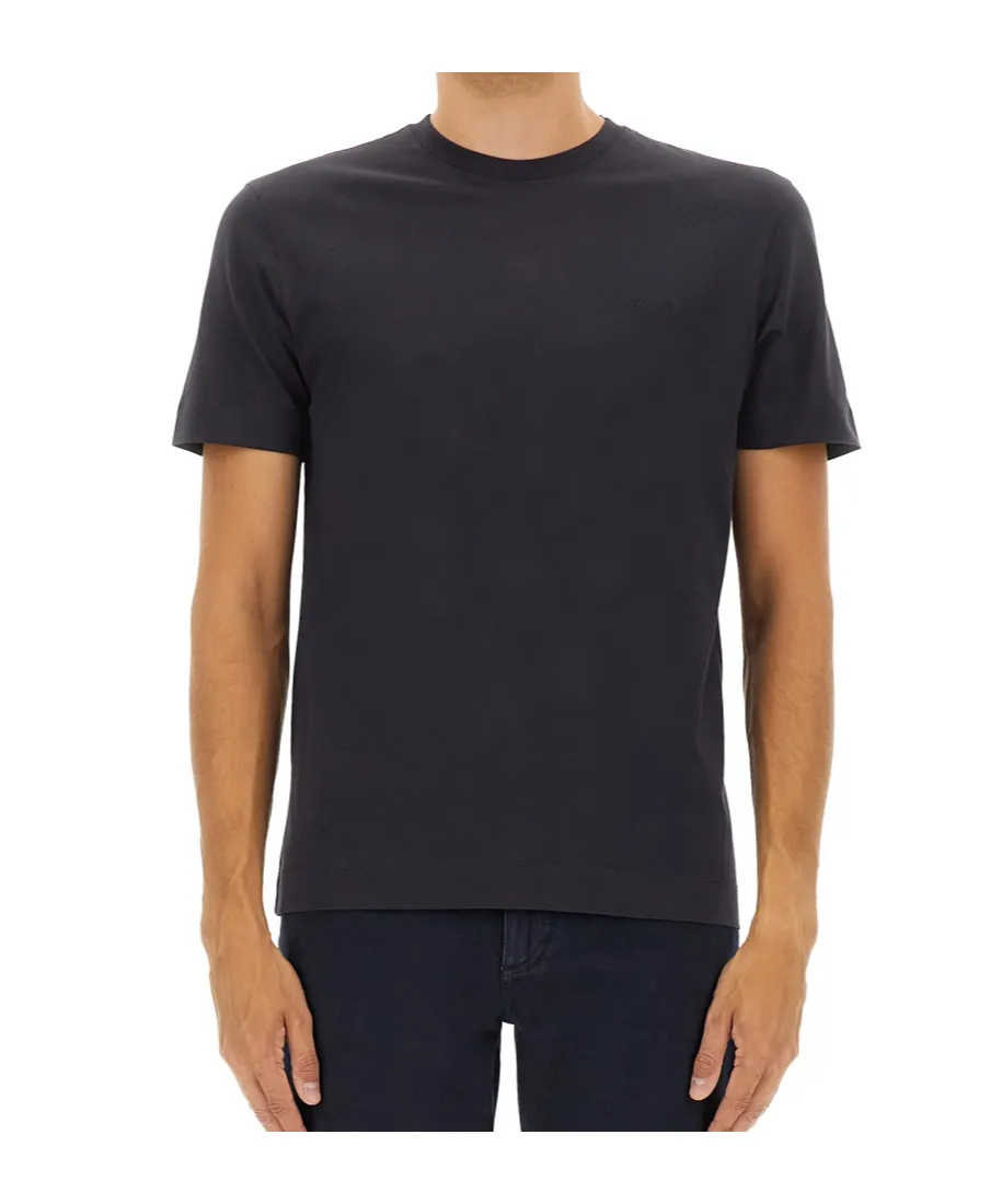 Zegna Short Sleeved Polo Shirt
