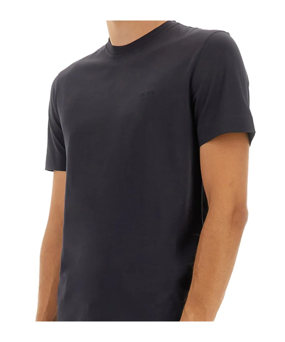 Zegna Short Sleeved Polo Shirt