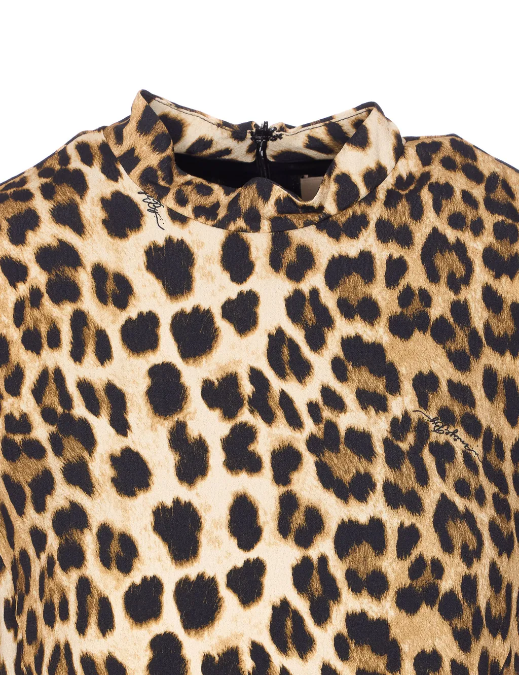 Aniye By Maku Leopard Print Midi Dress