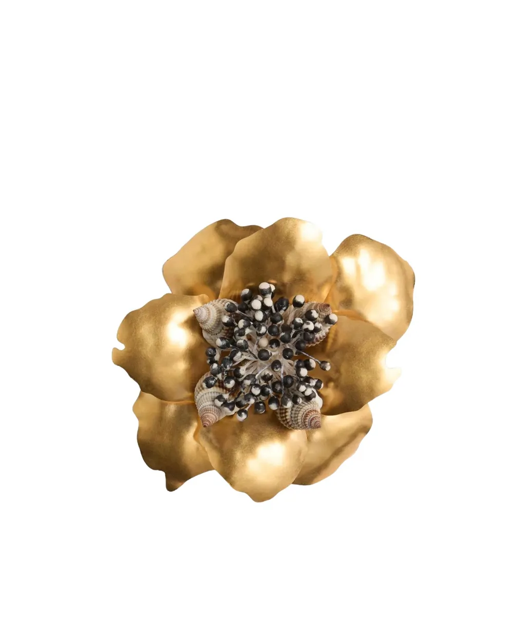 Valentino	Floral Shaped Brooch