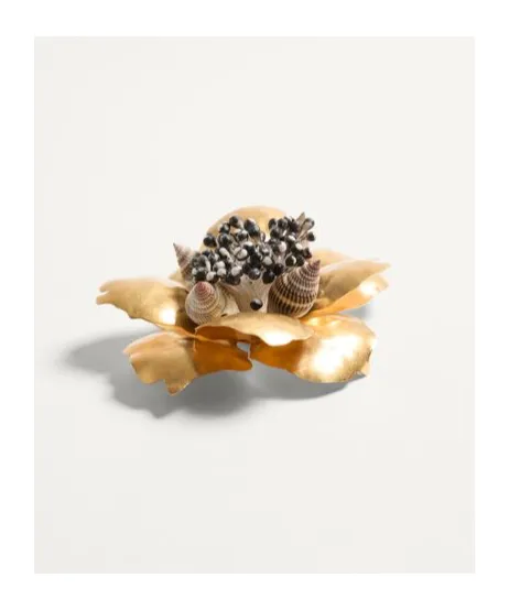 Valentino	Floral Shaped Brooch