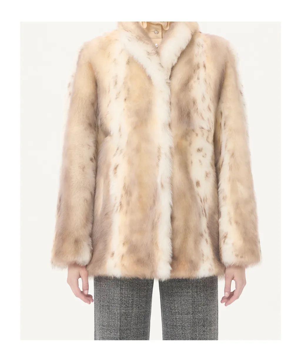 Valentino Hook Closure Long-Sleeved Coat