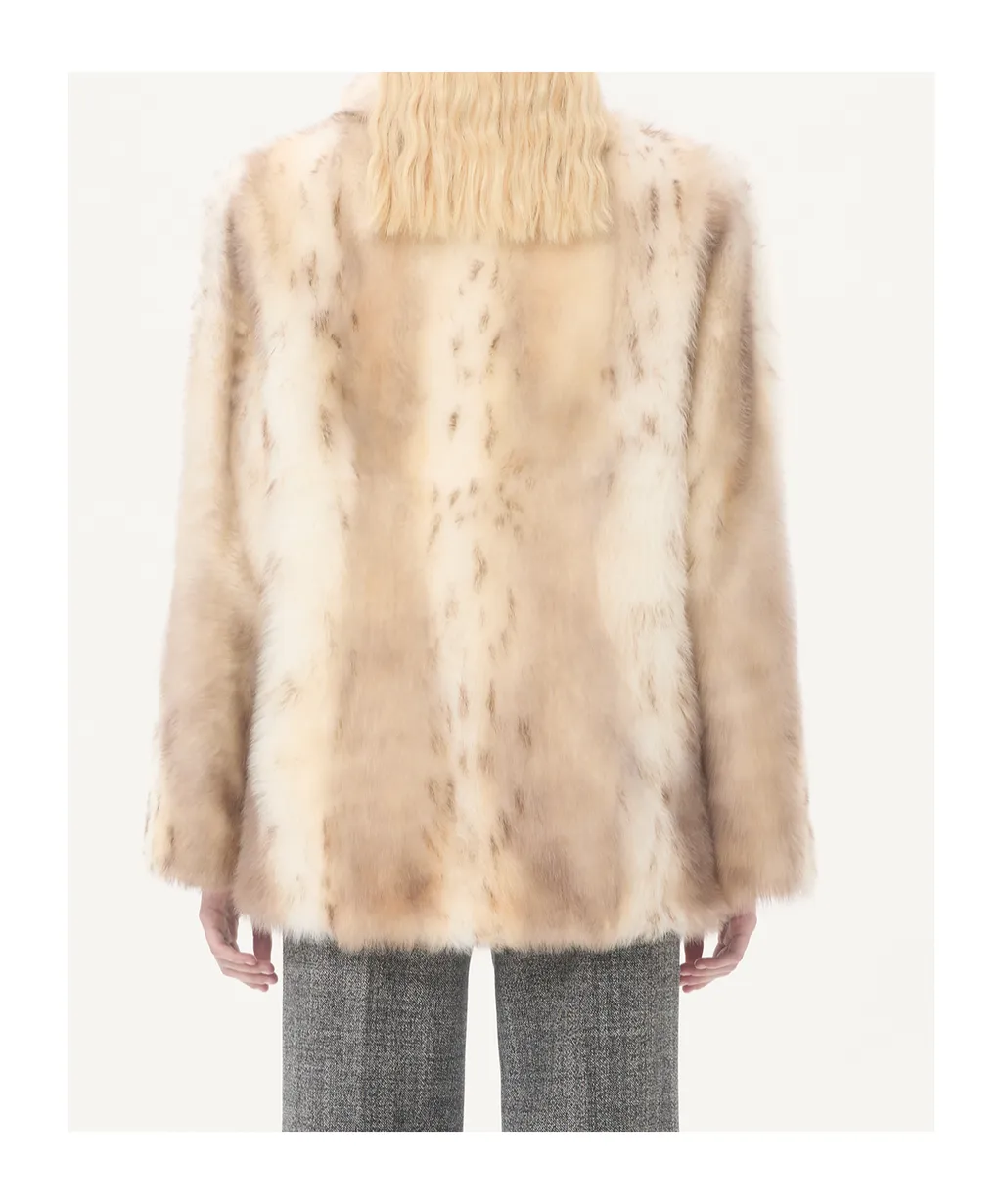 Valentino Hook Closure Long-Sleeved Coat