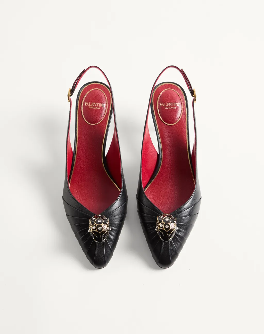 Valentino Panthea Embellished Slingback Pumps