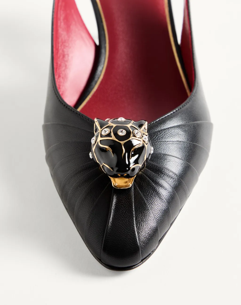Valentino Panthea Embellished Slingback Pumps